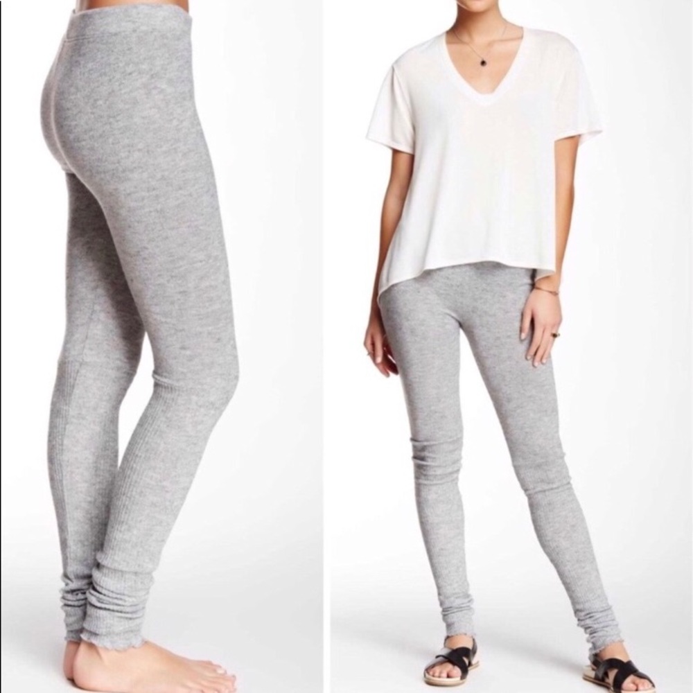 Free People soft leggings.